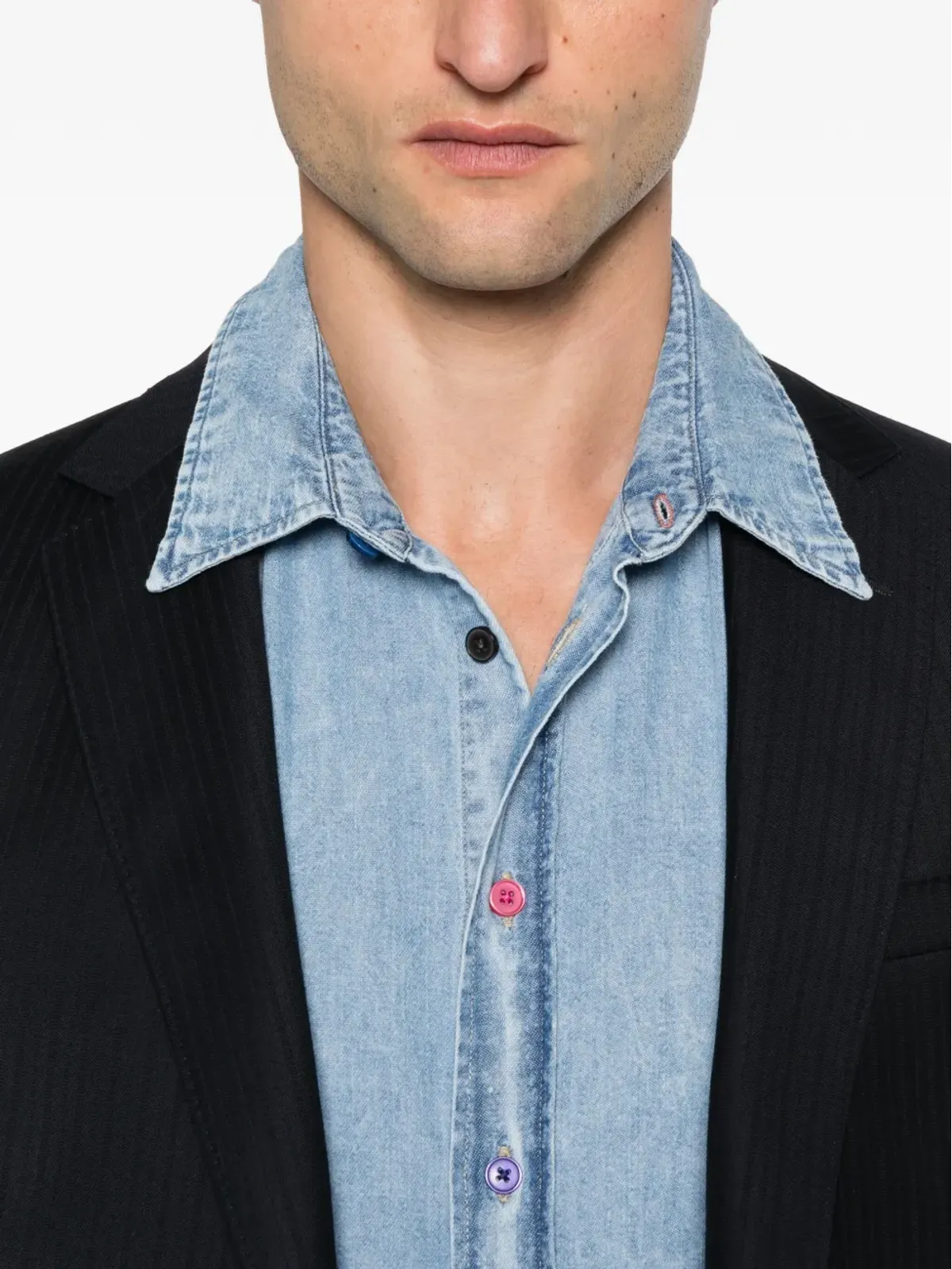 PS Paul Smith プレススタッドデニムシャツ - 画像5