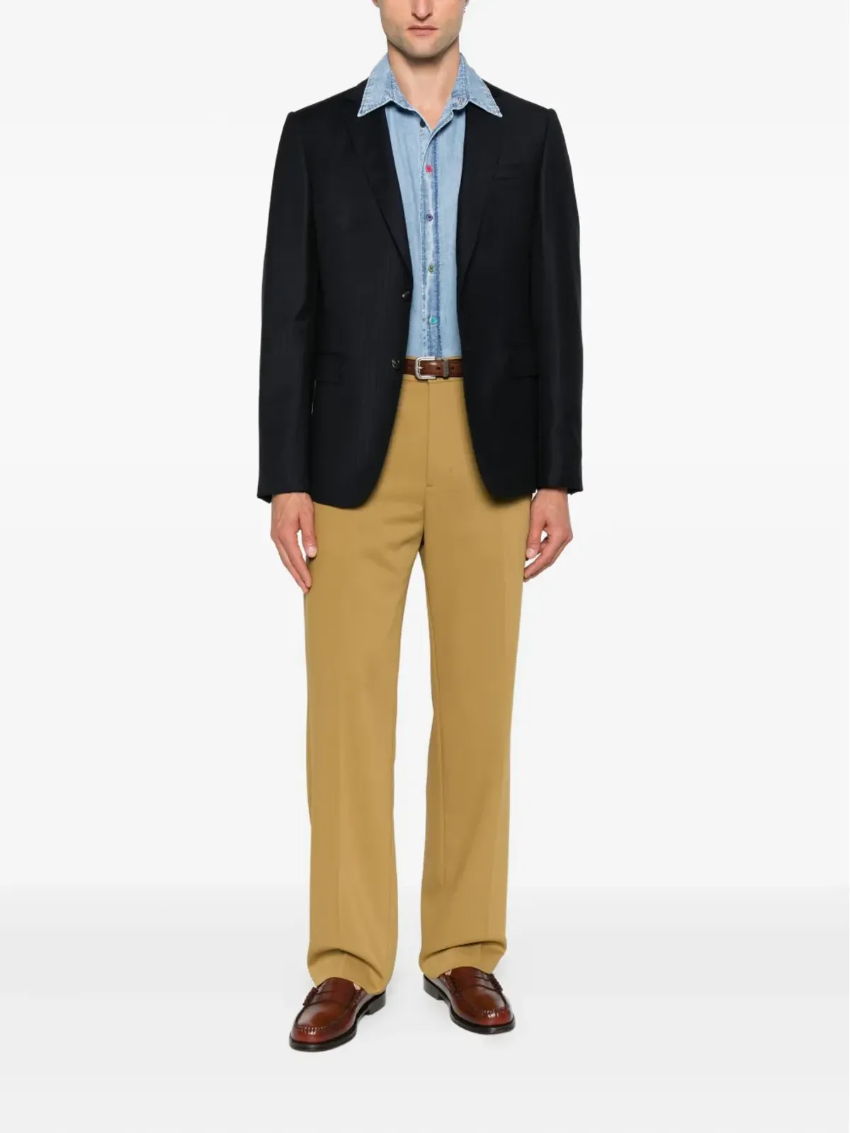 PS Paul Smith プレススタッドデニムシャツ - 画像2
