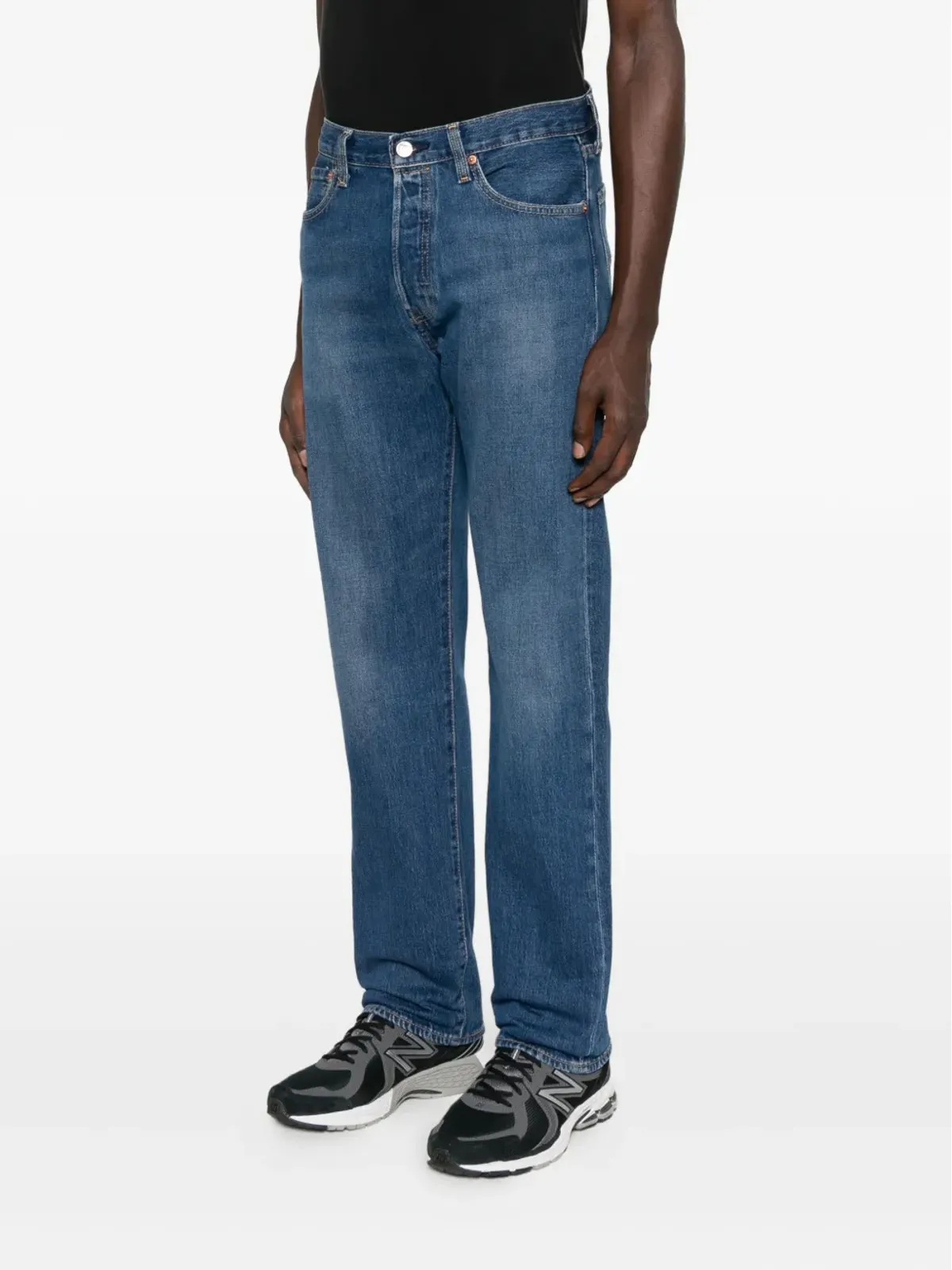 Levi's ビンテージ 501 ファイブポケット デニム ブルー - 画像3