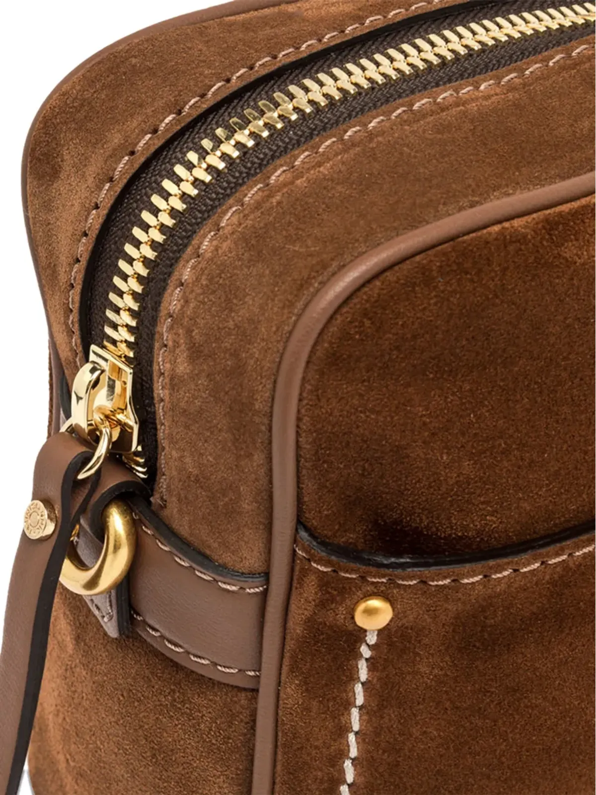 GIANNI CHIARINI Nina スエード クロスボディバッグ - 画像4