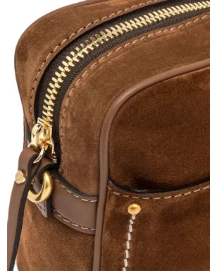 GIANNI CHIARINI Nina スエード クロスボディバッグ - サムネイル4