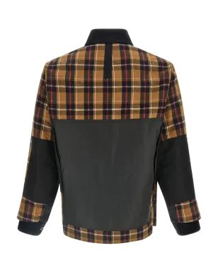 Junya Watanabe MAN x Filson チェック柄コーデュロイ襟付きジャケット - ブラウン - サムネイル2