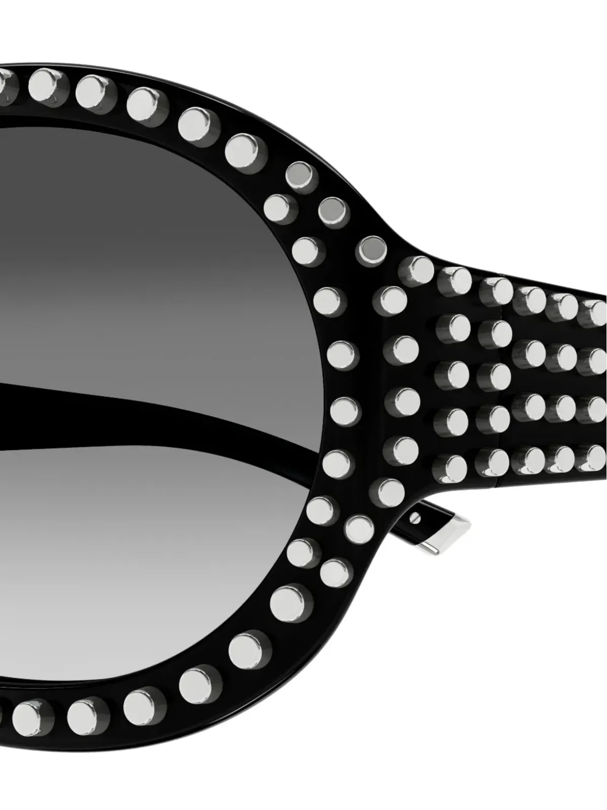 Gucci Eyewear GG2013S スタッズ付きオーバルフレーム サングラス - 画像3