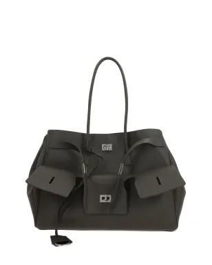 Balenciaga Bel Air レザーショルダーバッグ - Brown - サムネイル1