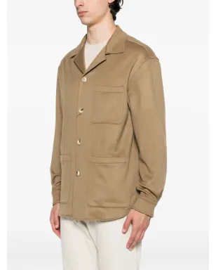 Canali パッチポケット付きシャツジャケット - サムネイル3