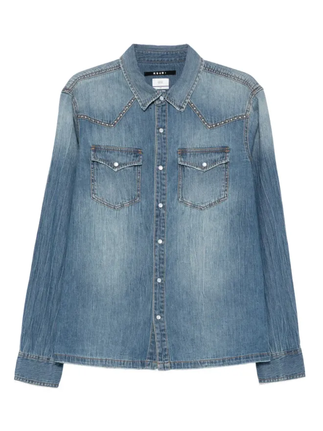 Ksubi Ksubi スタッズ付きデニムシャツの商品画像