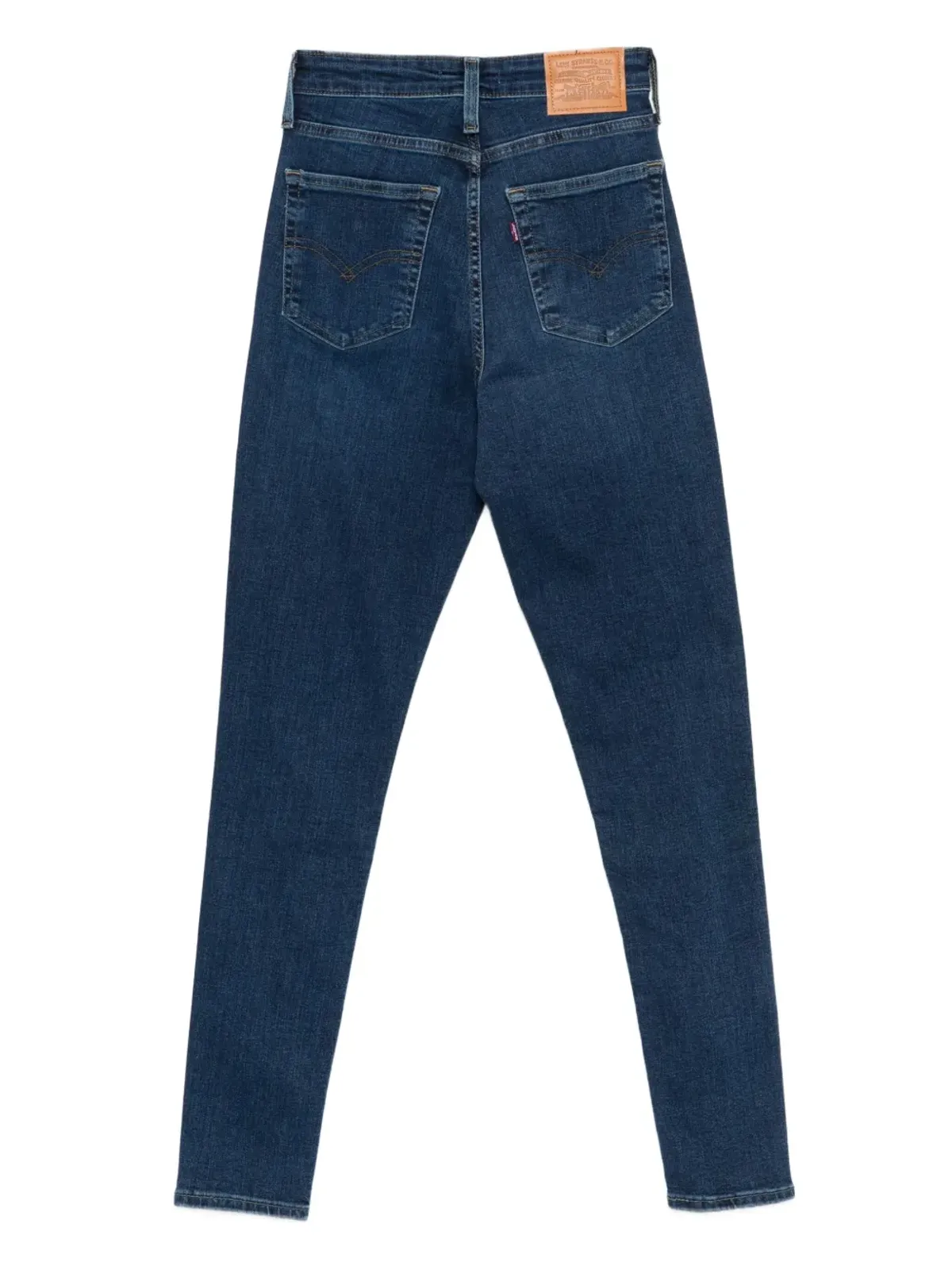 Levi's ダークウォッシュ ファイブポケット デニムジーンズ ブルー - 画像2