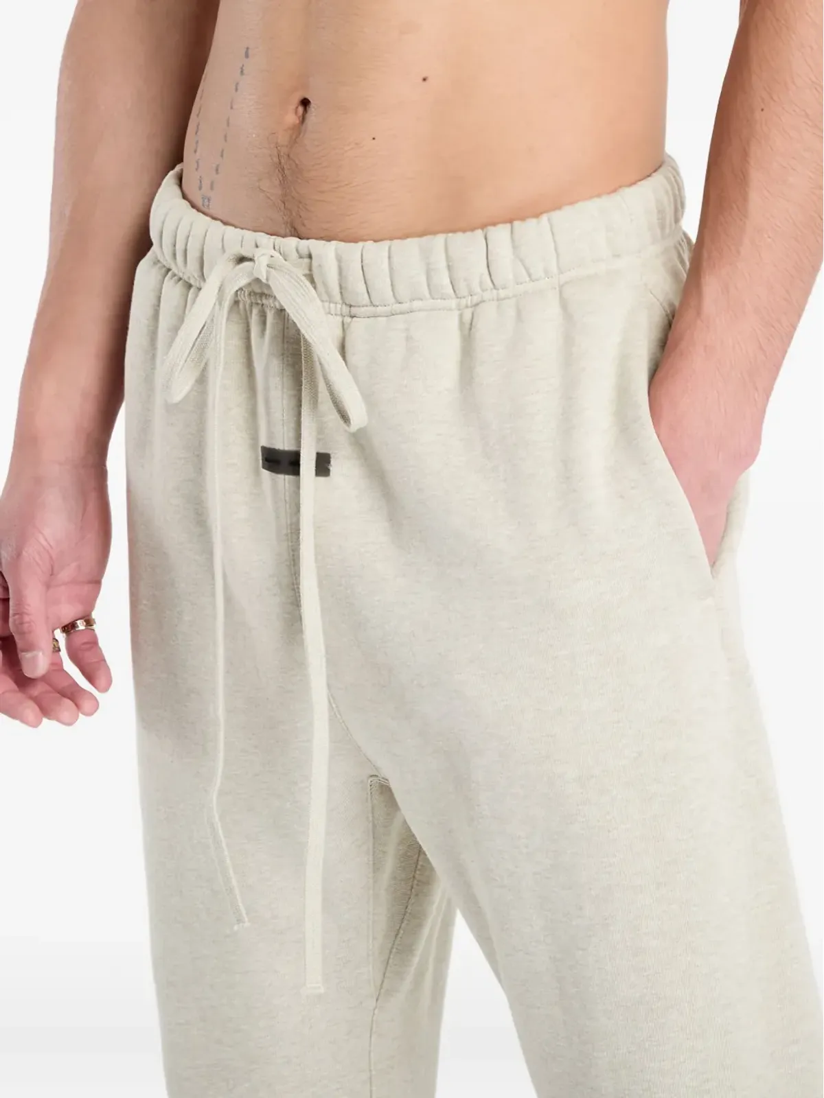 FEAR OF GOD ESSENTIALS コットン トラックパンツ - Neutrals - 画像5