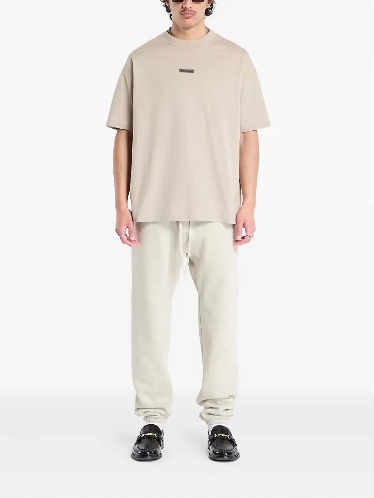 FEAR OF GOD ESSENTIALS コットン トラックパンツ - Neutrals - 画像2
