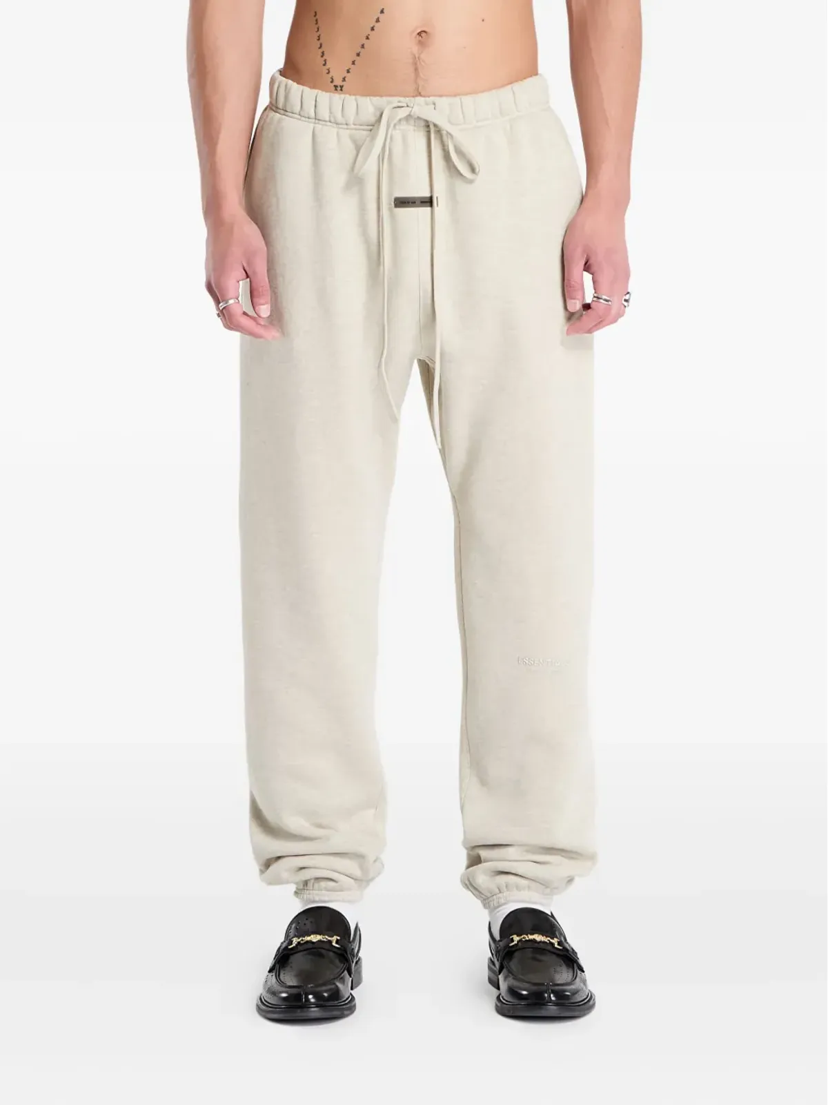 FEAR OF GOD ESSENTIALS コットン トラックパンツ - Neutrals - 画像3