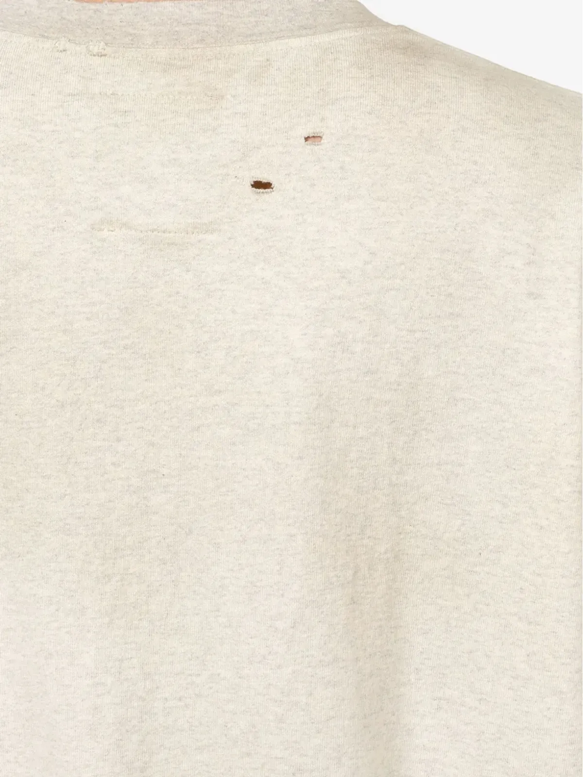 Maison MIHARA YASUHIRO cat-print distressed T-shirt - Grey - 画像5