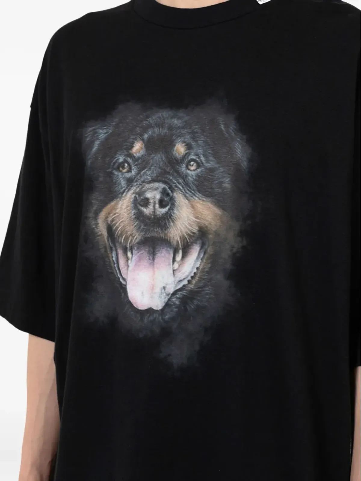 Maison MIHARA YASUHIRO 犬プリントTシャツ - 画像4