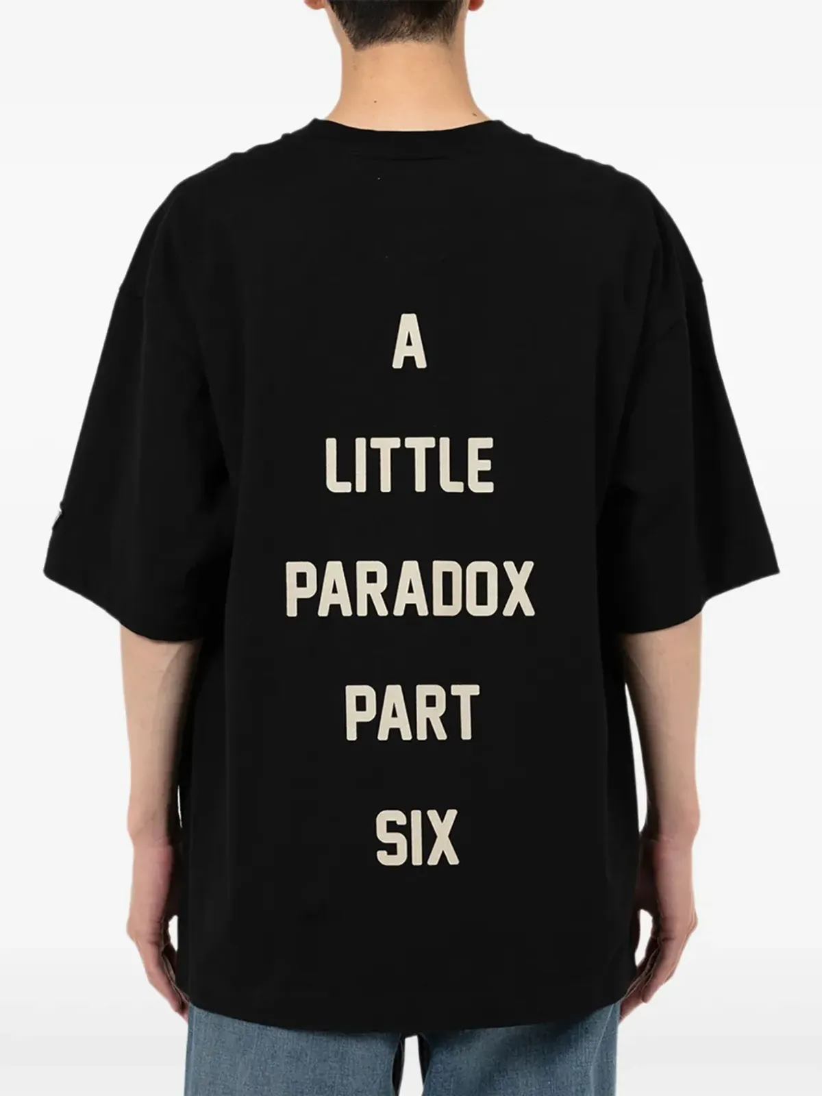 Maison MIHARA YASUHIRO 猫プリント テキストディテール Tシャツ - 画像3