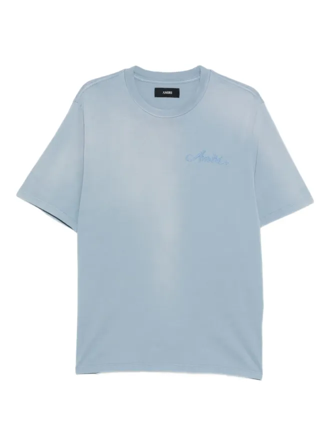 AMIRI AMIRI 刺繍入りコットンTシャツの商品画像