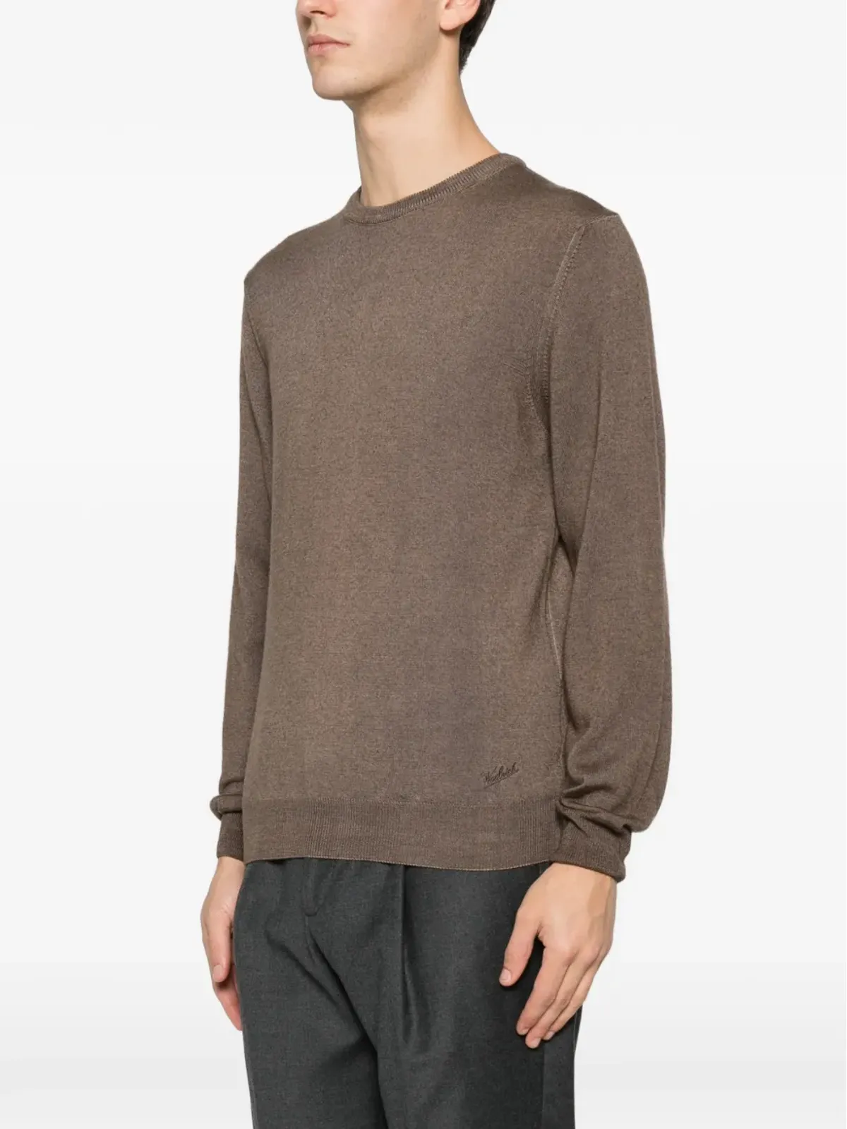 Woolrich クルーネック長袖セーター - 画像3