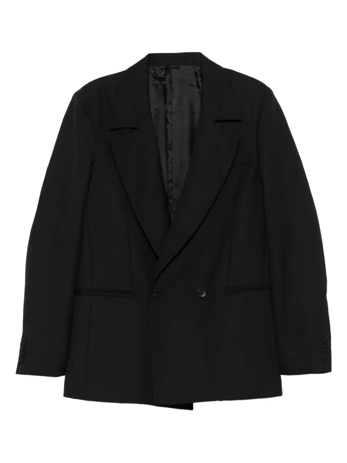 Costumein ダブルブレストブレザー ブラック - 画像1