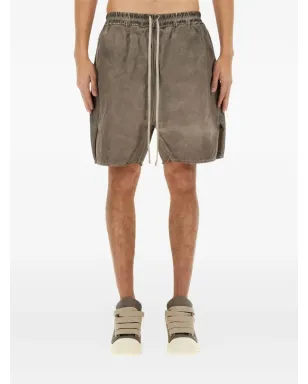 Rick Owens DRKSHDW ジップフレイドショーツ - サムネイル2