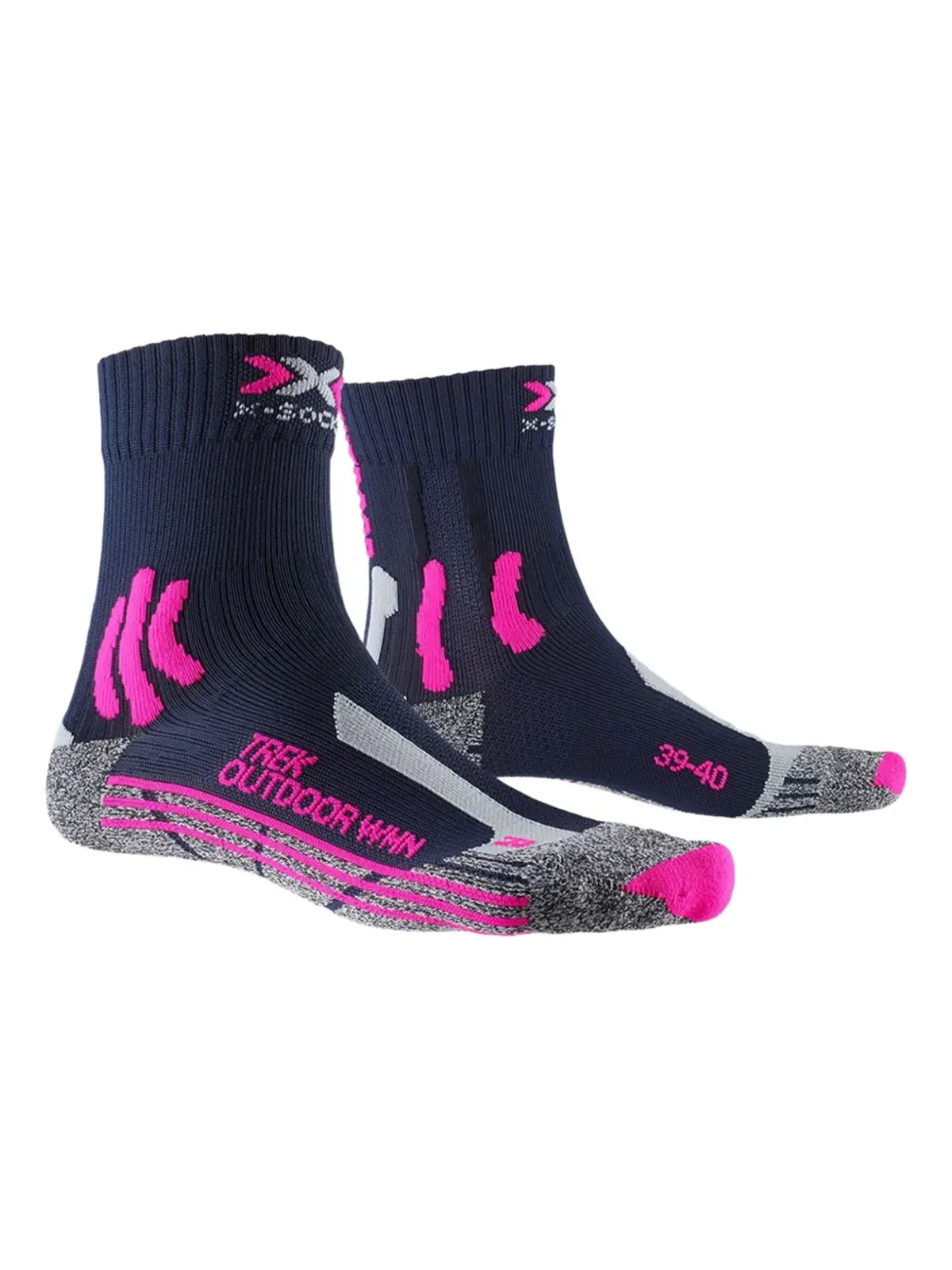 X-Socks ロゴディテール パフォーマンスソックス - 画像1