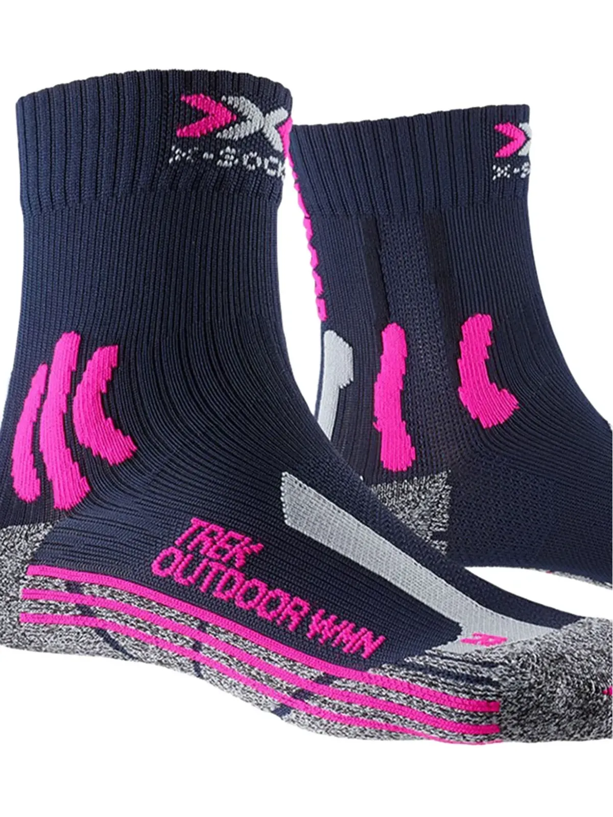 X-Socks ロゴディテール パフォーマンスソックス - 画像2