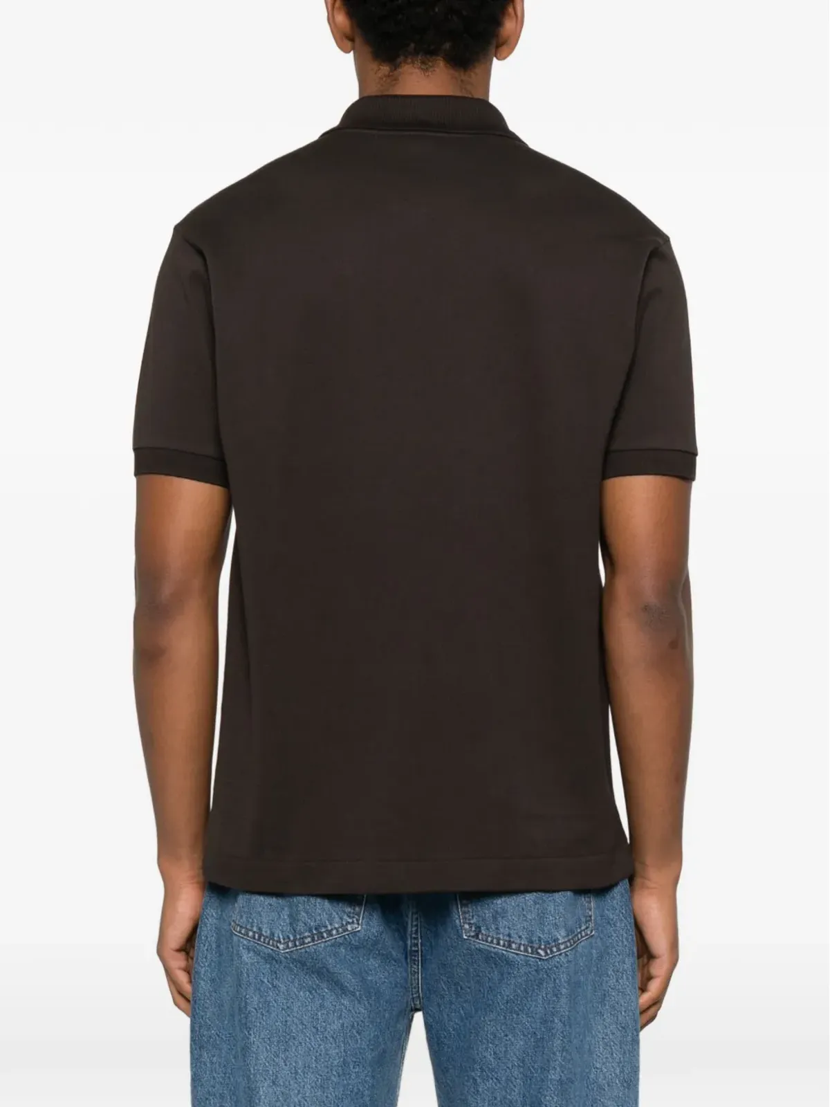 Lacoste ロゴディテール ボタンポロシャツ - Brown - 画像4