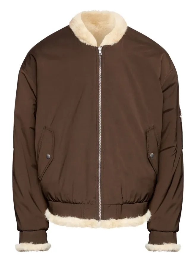 MM6 Maison Margiela MM6 Maison Margiela シアーリングライニング ボンバー ジャケットの商品画像
