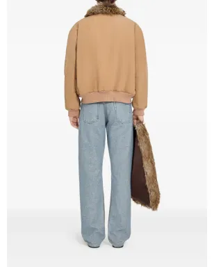 MM6 Maison Margiela リバーシブル コットン ジャケット - ブラウン - サムネイル4