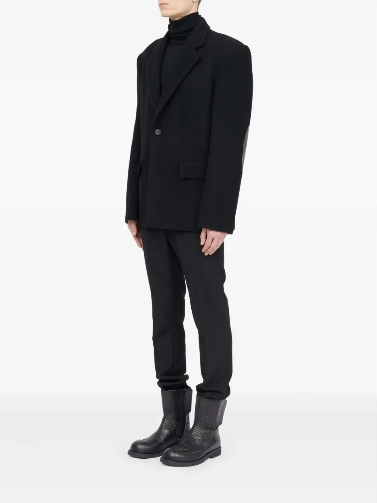MM6 Maison Margiela エルボーパッチ ブレザー - 画像5