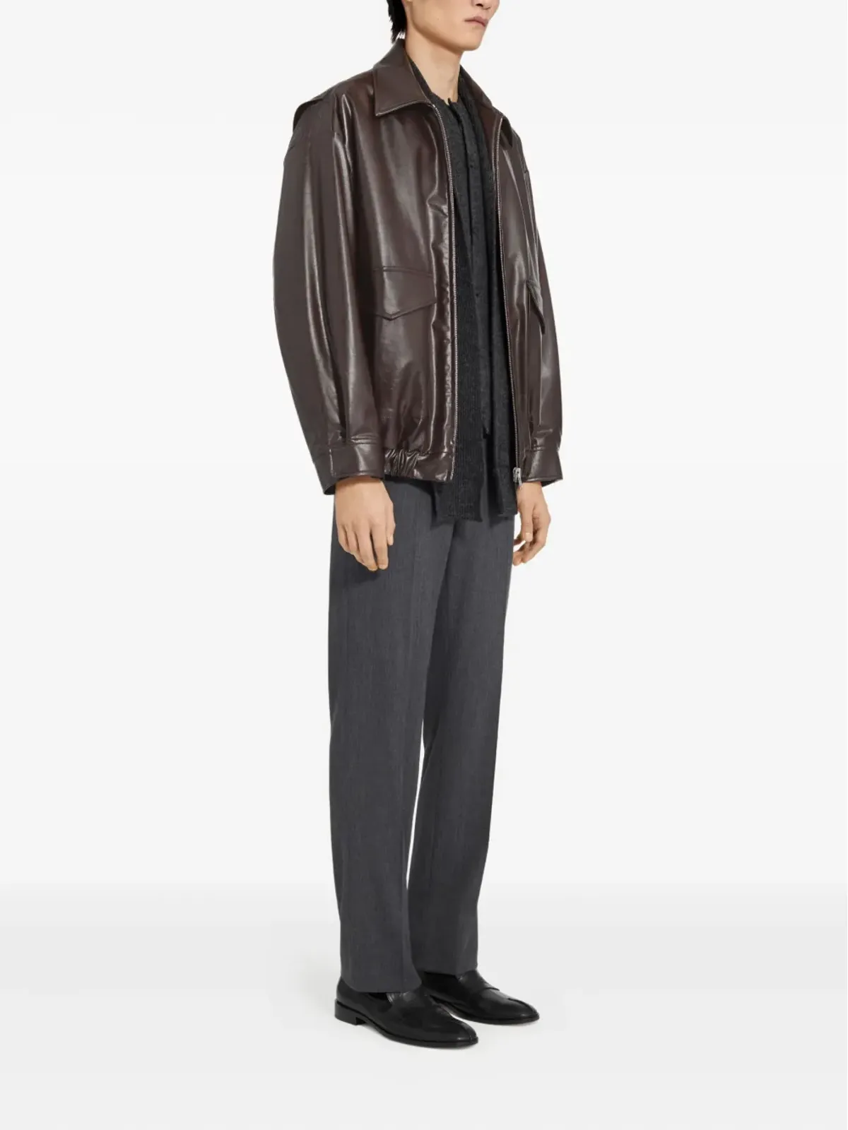 MM6 Maison Margiela ポケットディテール ボンバージャケット - 画像3