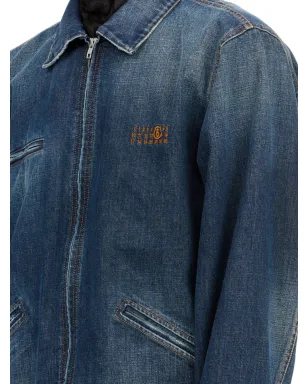 MM6 Maison Margiela ジップファスニング デニムジャケット - サムネイル5