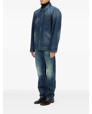 MM6 Maison Margiela ジップファスニング デニムジャケット - サムネイル3