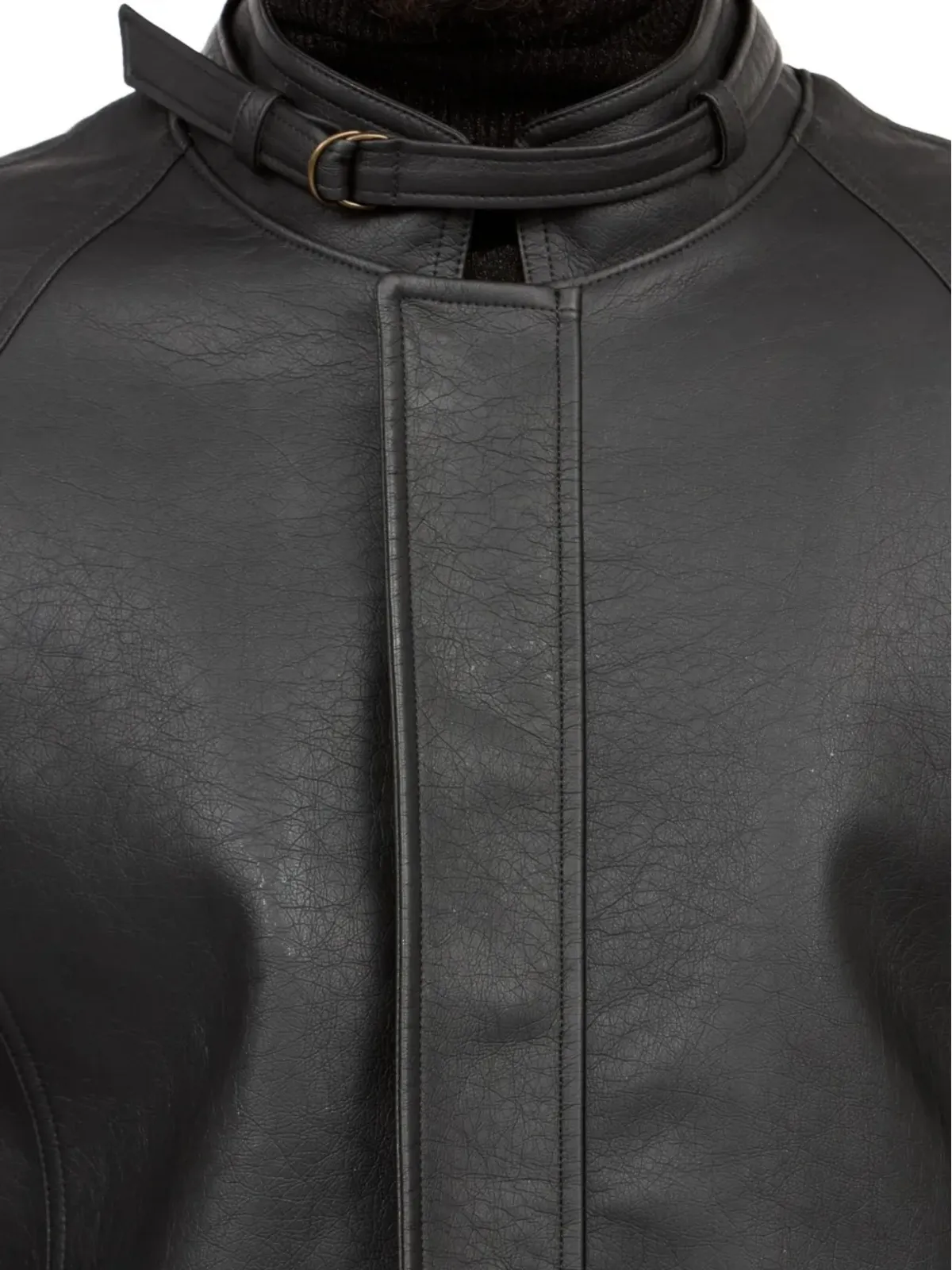 MM6 Maison Margiela ベルト付きラグランスリーブジャケット - 画像5
