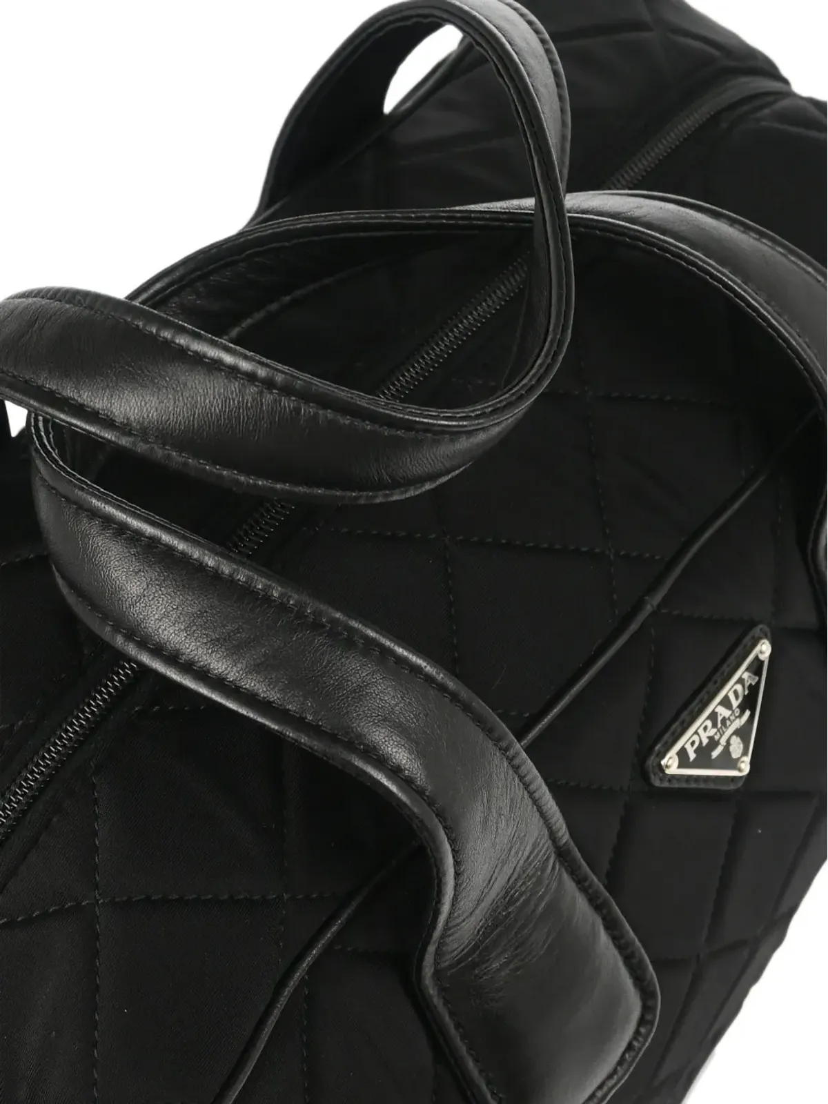 Prada Pre-Owned 2010年代 ロゴプレート ツーウェイ トートバッグ - 画像5