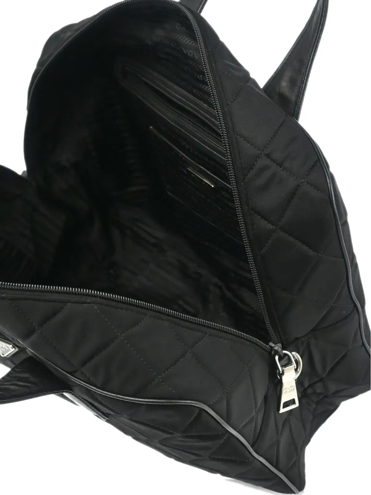 Prada Pre-Owned 2010年代 ロゴプレート ツーウェイ トートバッグ - 画像3
