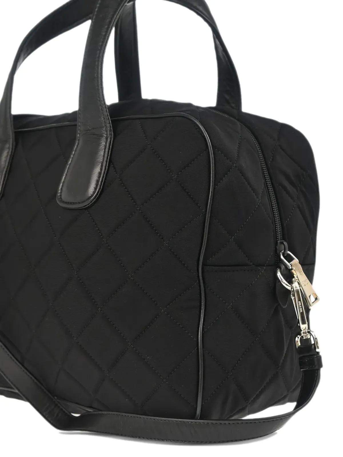 Prada Pre-Owned 2010年代 ロゴプレート ツーウェイ トートバッグ - 画像4