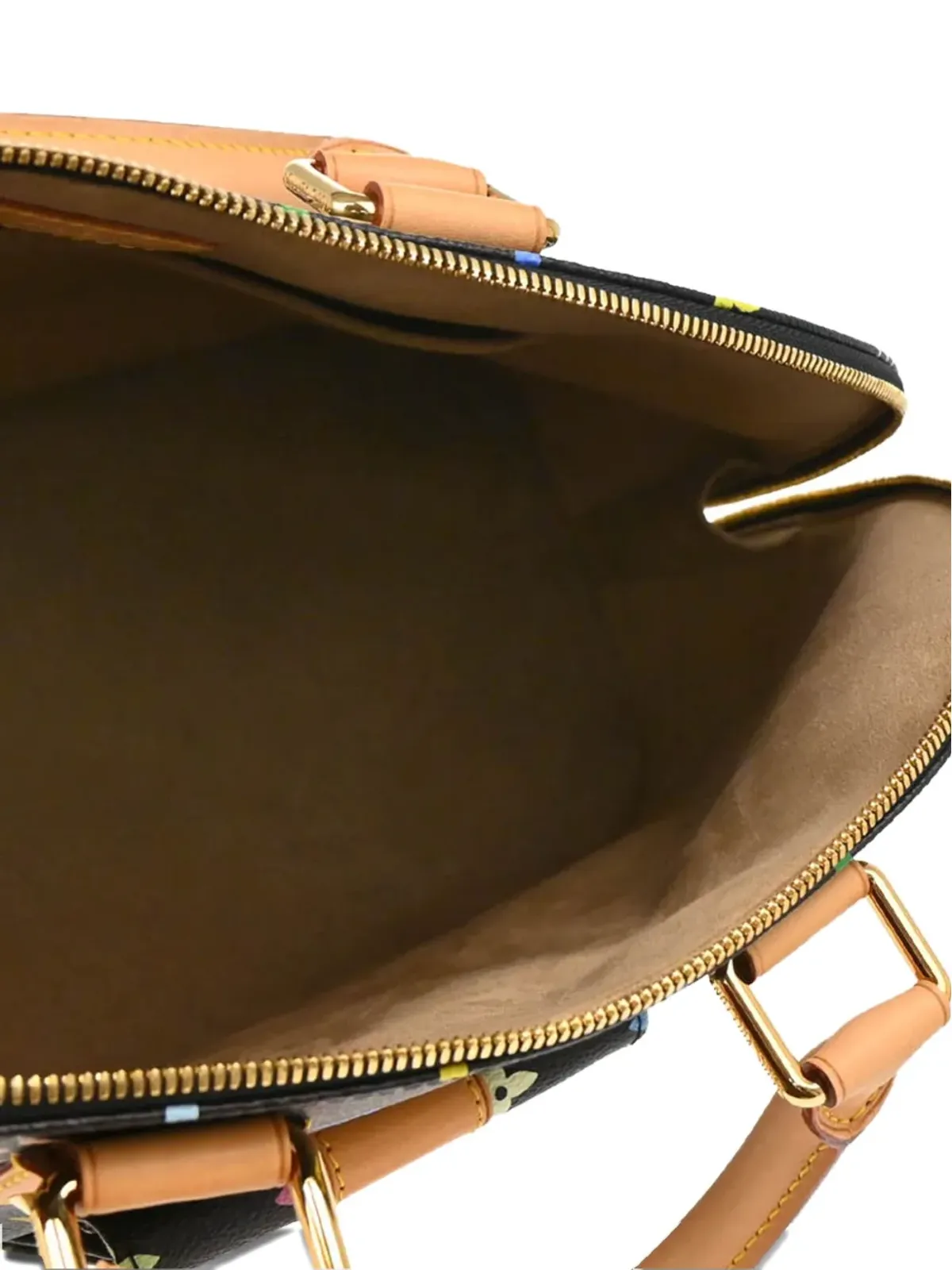 Louis Vuitton Pre-Owned x Takashi Murakami 2013 Alma GM トートバッグ - ブラック - 画像4