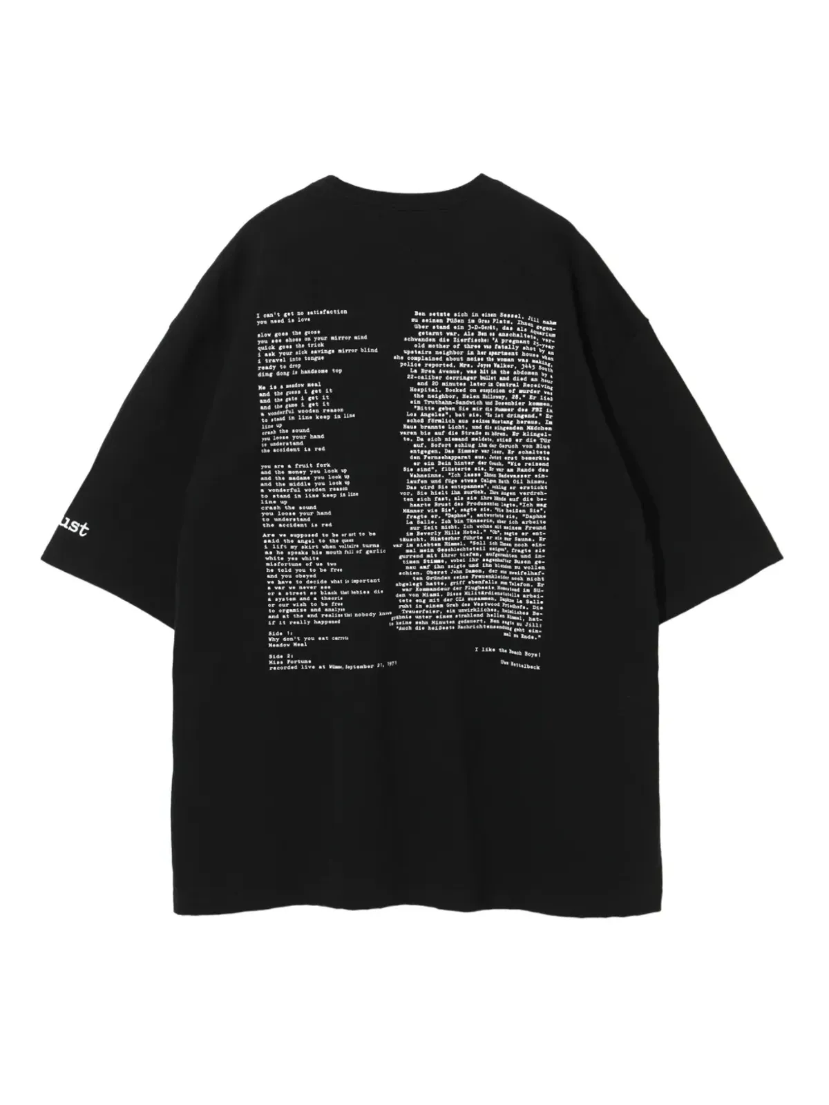 Undercover x-rayプリント コットン Tシャツ - 画像2