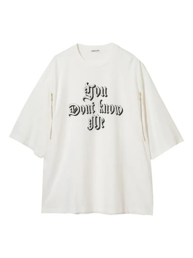 UNDERCOVER Undercover ジップディテール コットン Tシャツの商品画像