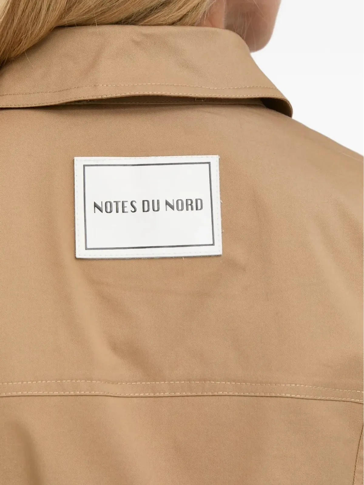 Notes du Nord ボタンディテールシャツドレス - 画像3