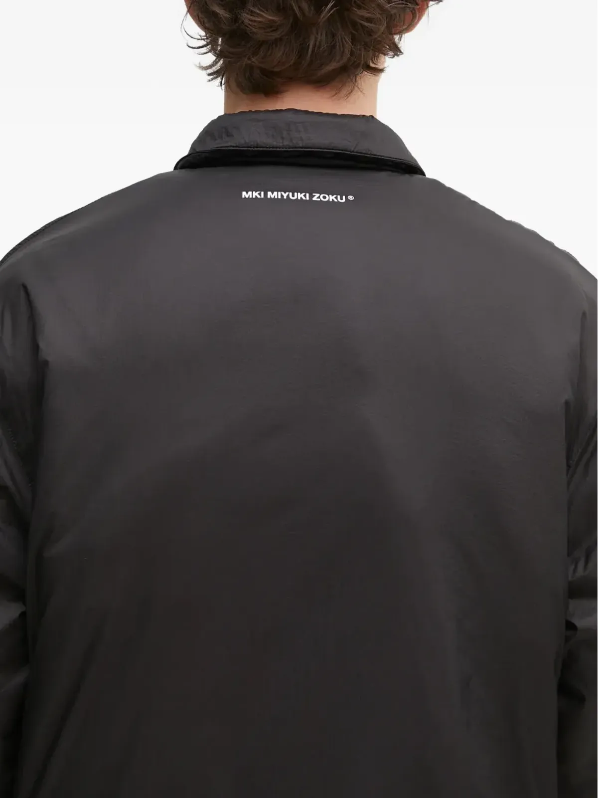 MKI Miyuki Zoku zip-up bomber jacket - Black - 画像5
