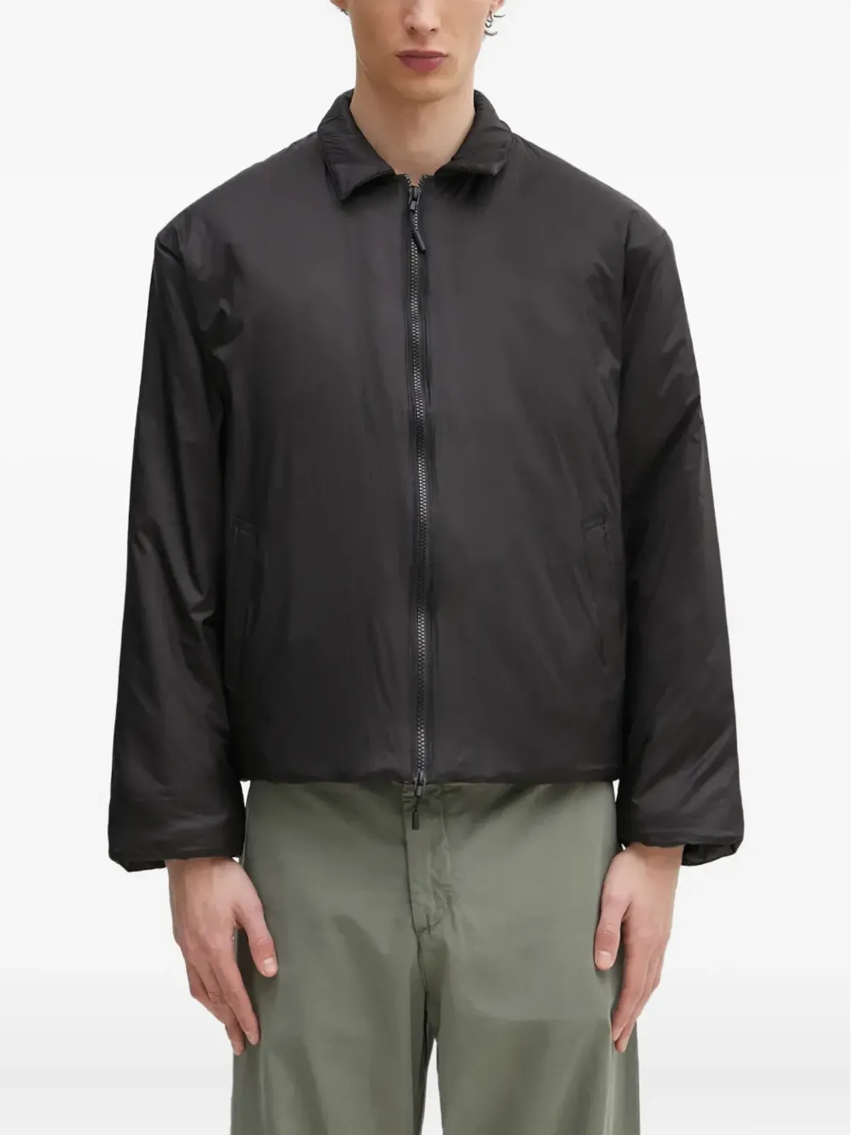 MKI Miyuki Zoku zip-up bomber jacket - Black - 画像2