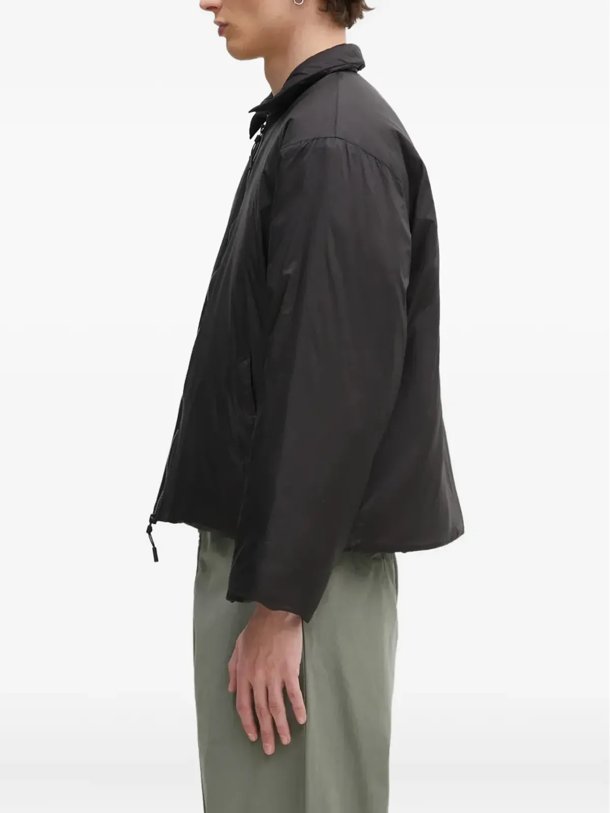 MKI Miyuki Zoku zip-up bomber jacket - Black - 画像3