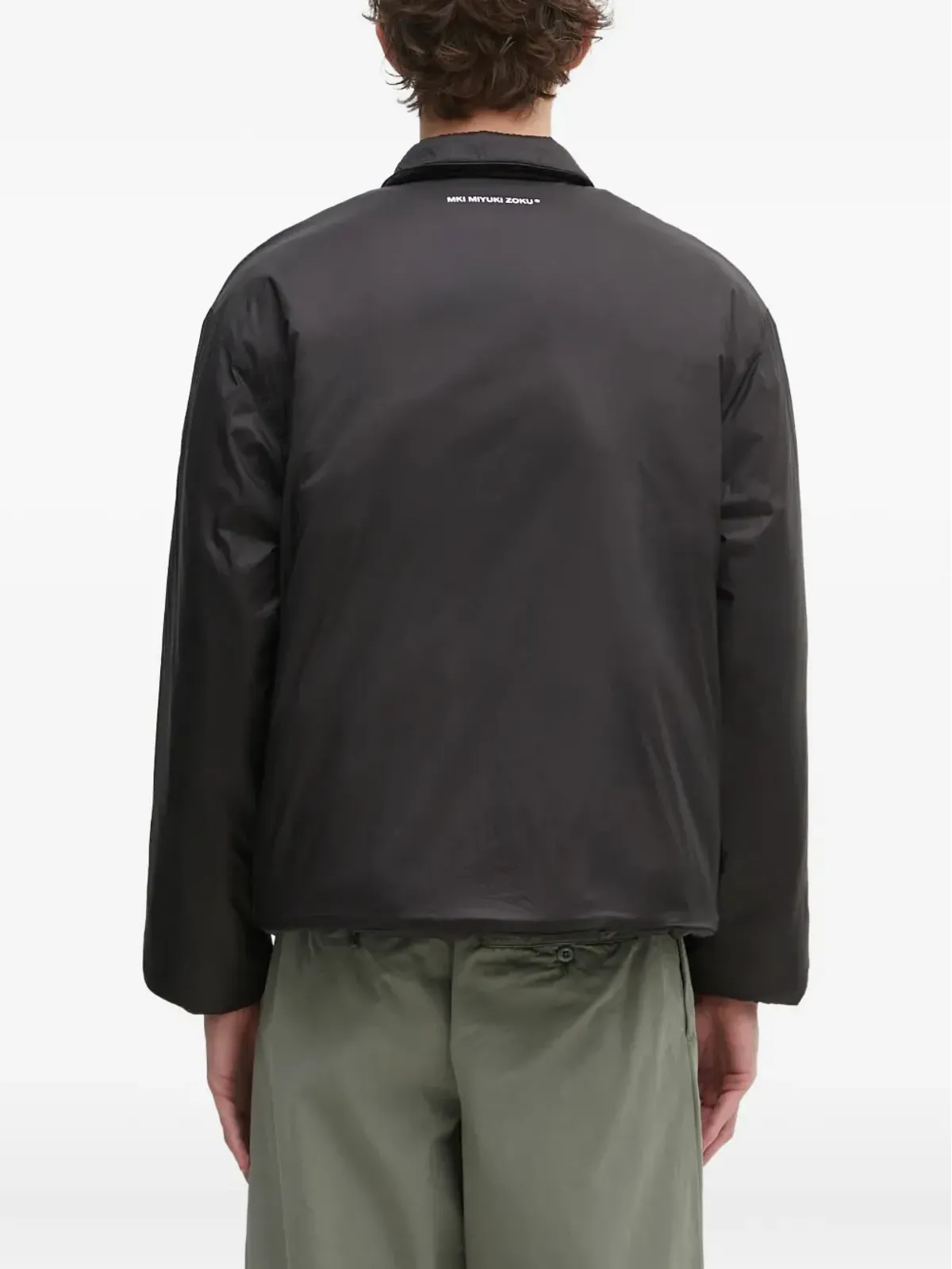MKI Miyuki Zoku zip-up bomber jacket - Black - 画像4