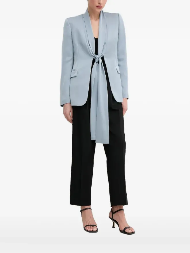 Sandro Ferrone Sandro Ferrone タイフロントフラップポケット ブレザーの商品画像