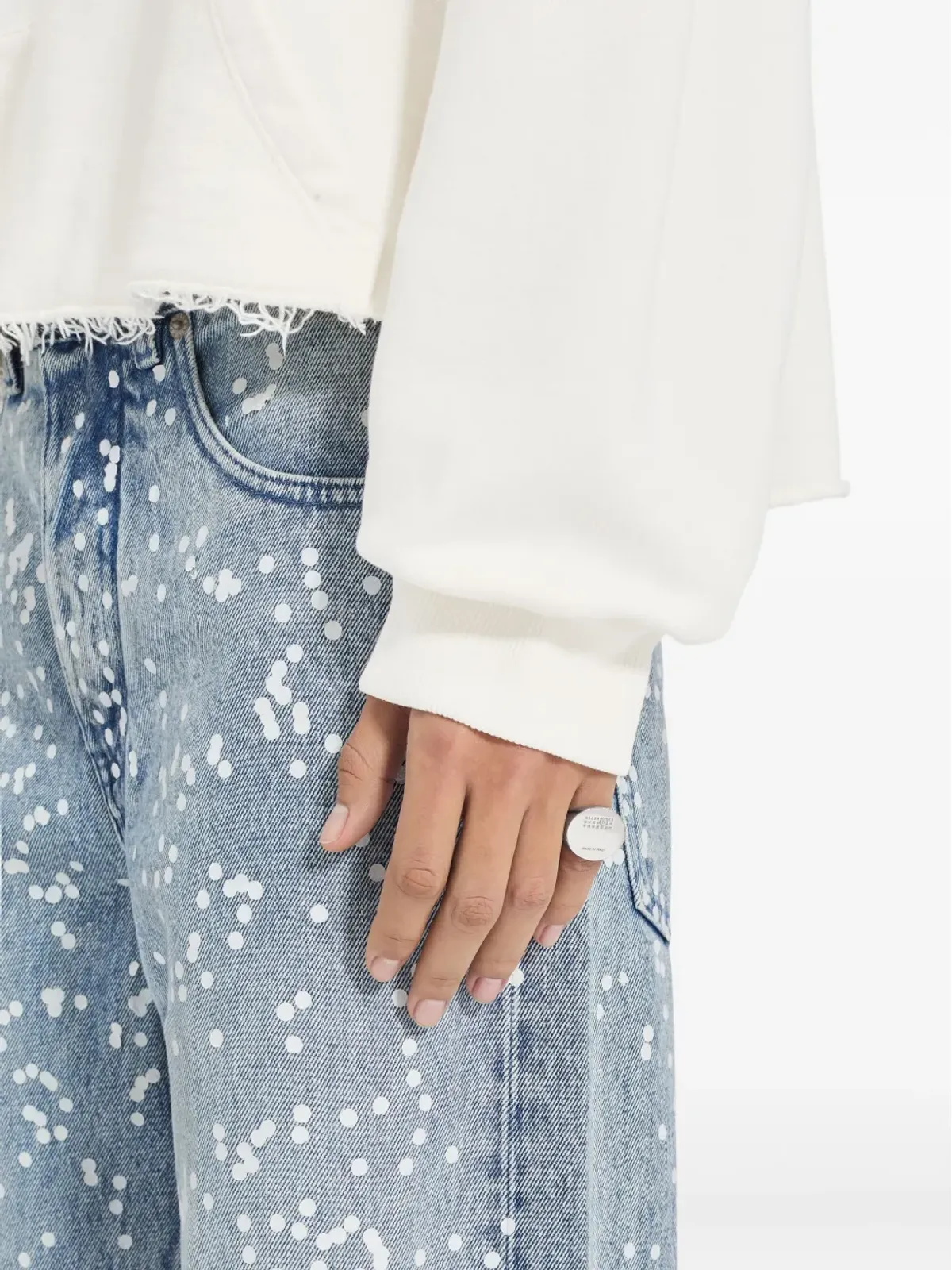 MM6 Maison Margiela 数字刻印サインリング - 画像2