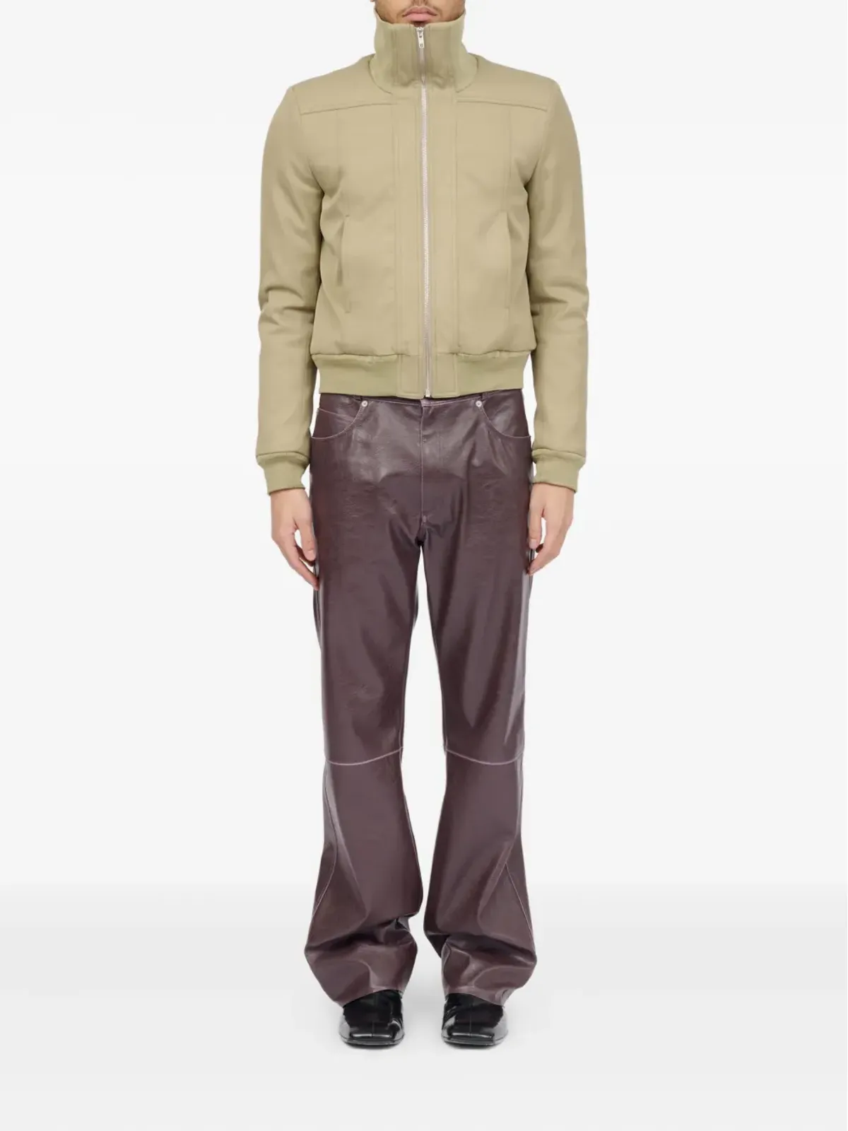 MM6 Maison Margiela ハイネックジップフロントジャケット - 画像2