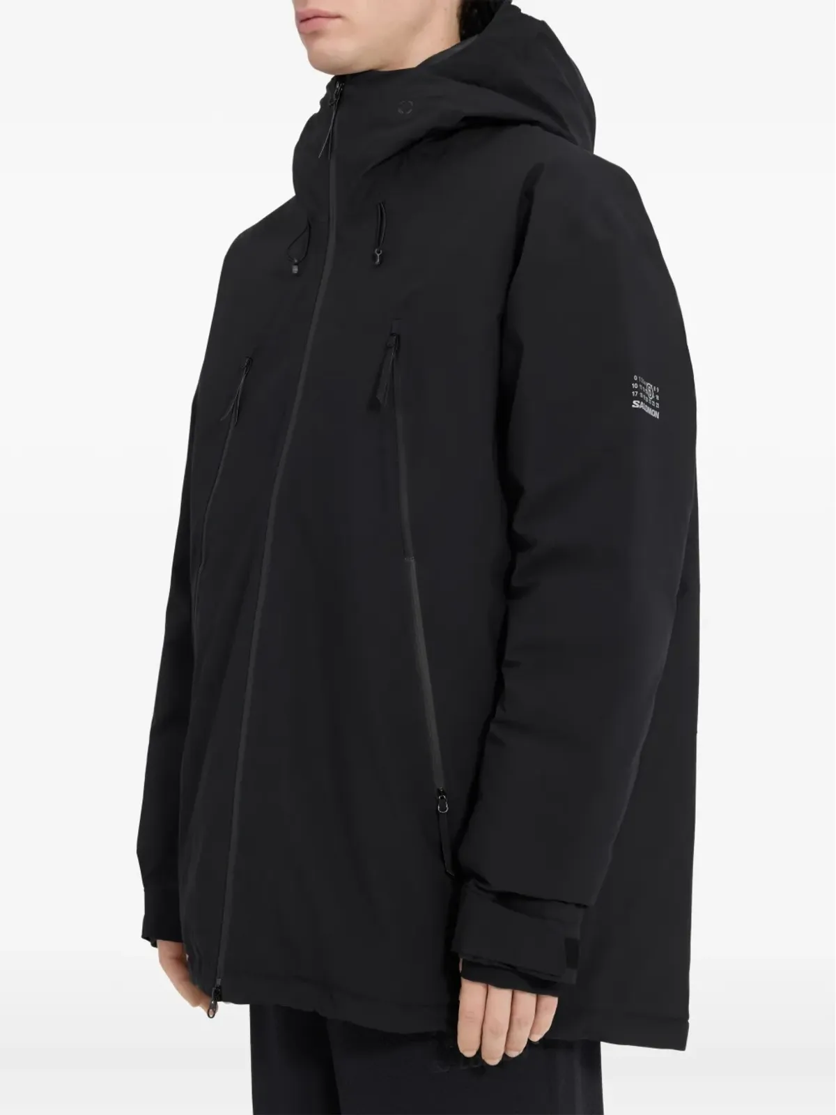 MM6 Maison Margiela X Salomon フード付きジップフロントジャケット - 画像5