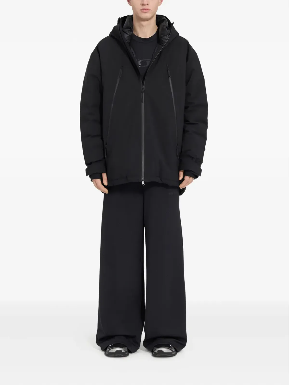 MM6 Maison Margiela X Salomon フード付きジップフロントジャケット - 画像2