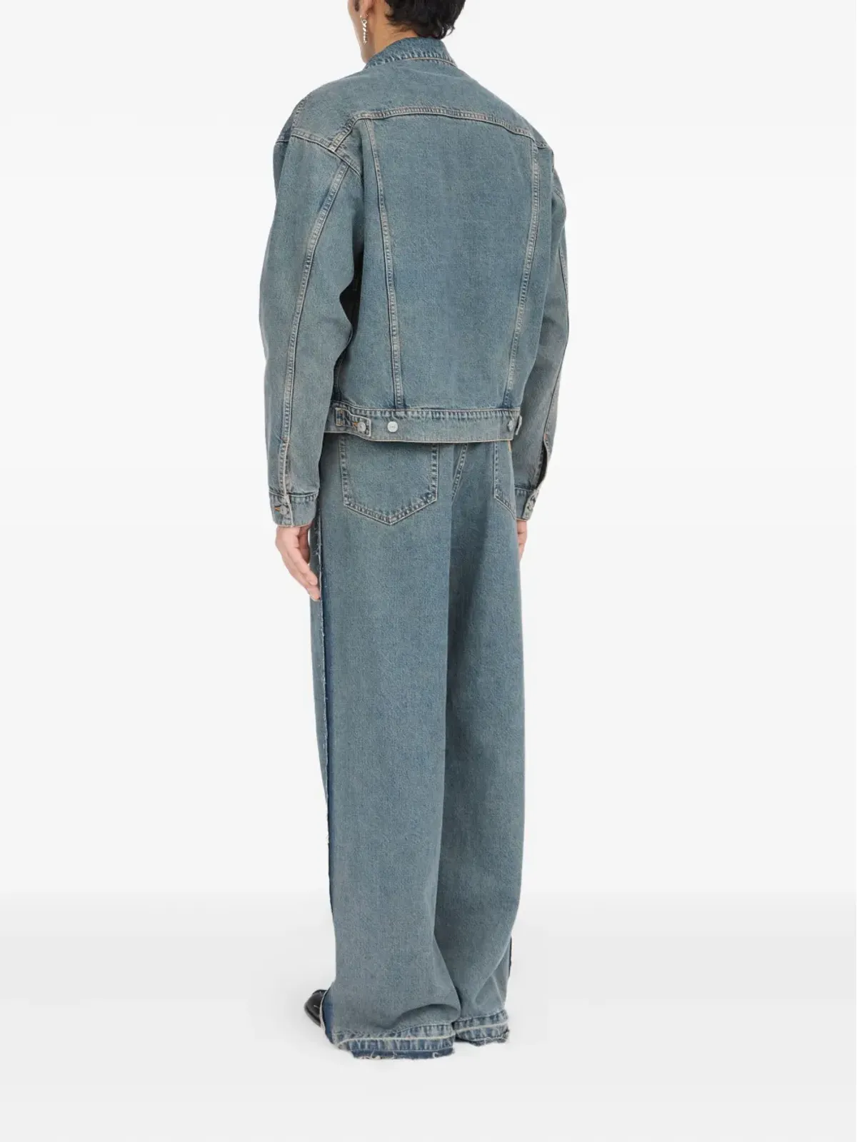 MM6 Maison Margiela フラップポケットデニムジャケット - 画像4