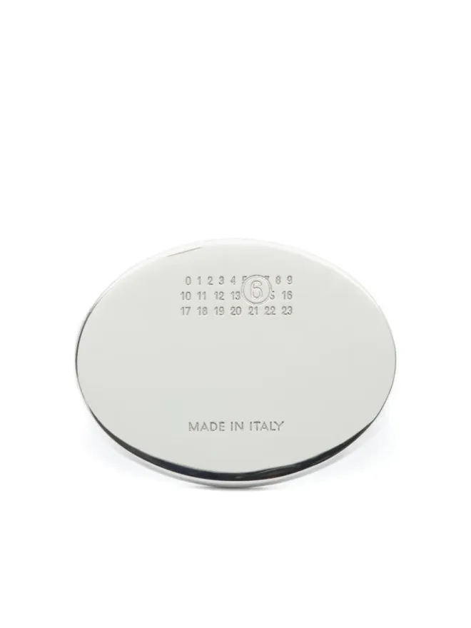 MM6 Maison Margiela MM6 Maison Margiela オーバル型リング - シルバーの商品画像