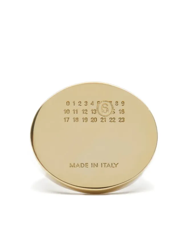 MM6 Maison Margiela MM6 Maison Margiela オーバルプレートリングの商品画像